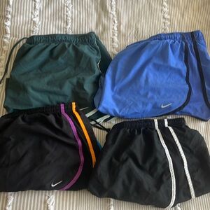Set of 4 Nike shorts